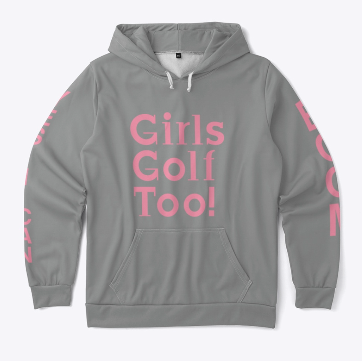 Girls Golf Too Hoodie